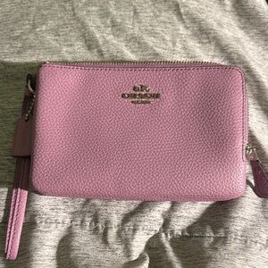 Coach Lilac Wristlet